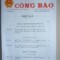 Công báo